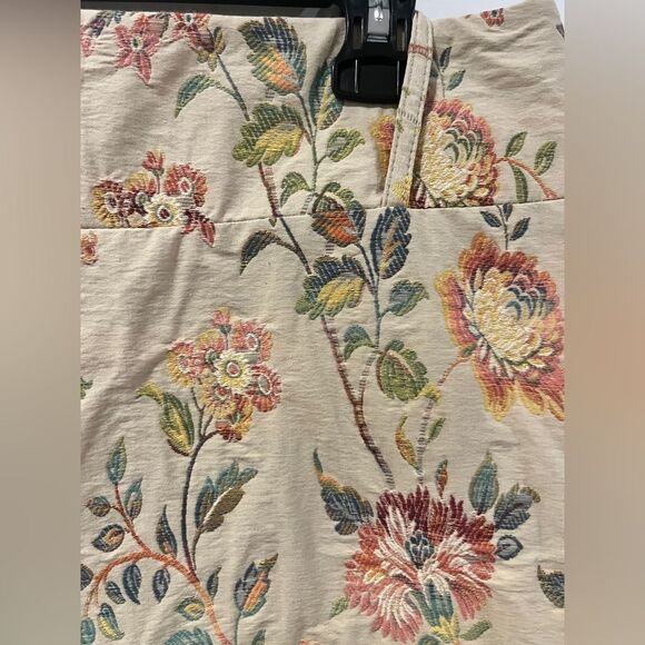 Express Design Studio Vintage Floral Printed Skirt Made in Italy Size S Cotton - Picture 8 of 9